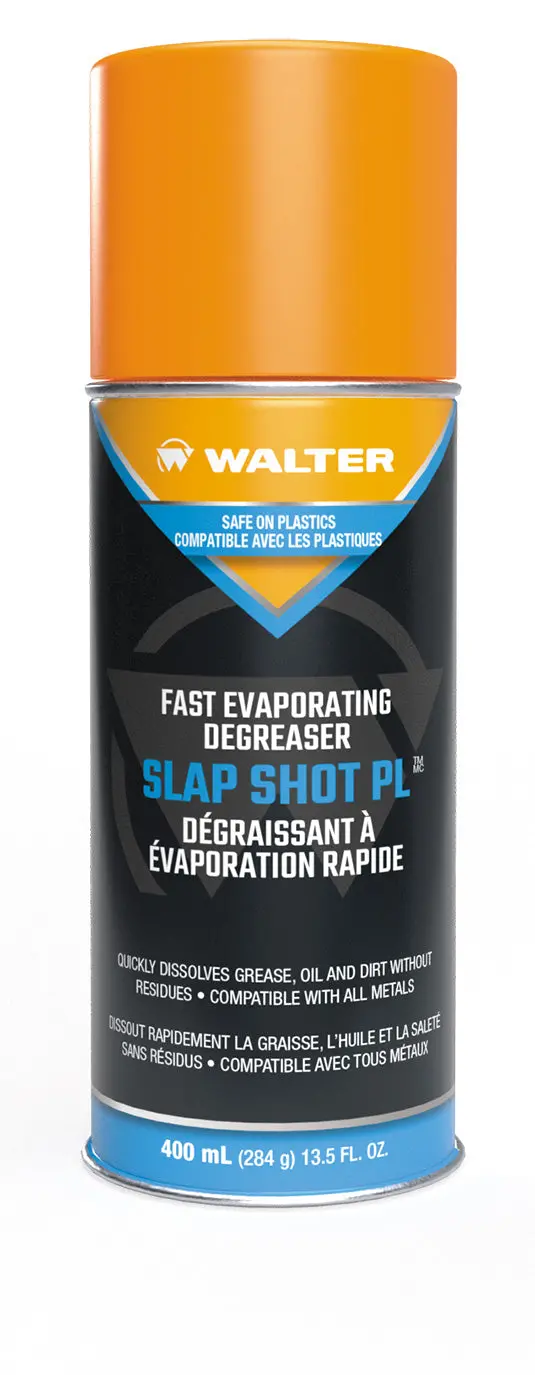 Walter SLAP SHOT PL™ Heavy-Duty Plastic-Safe Degreaser – Non-Corrosive Formula, 53C552