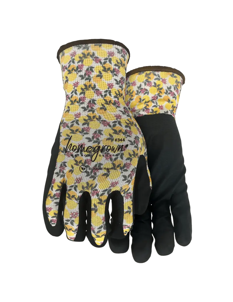 Watson Gloves Lemon Drop Gardening Gloves – Women’s Fit with Flexible Dexterity