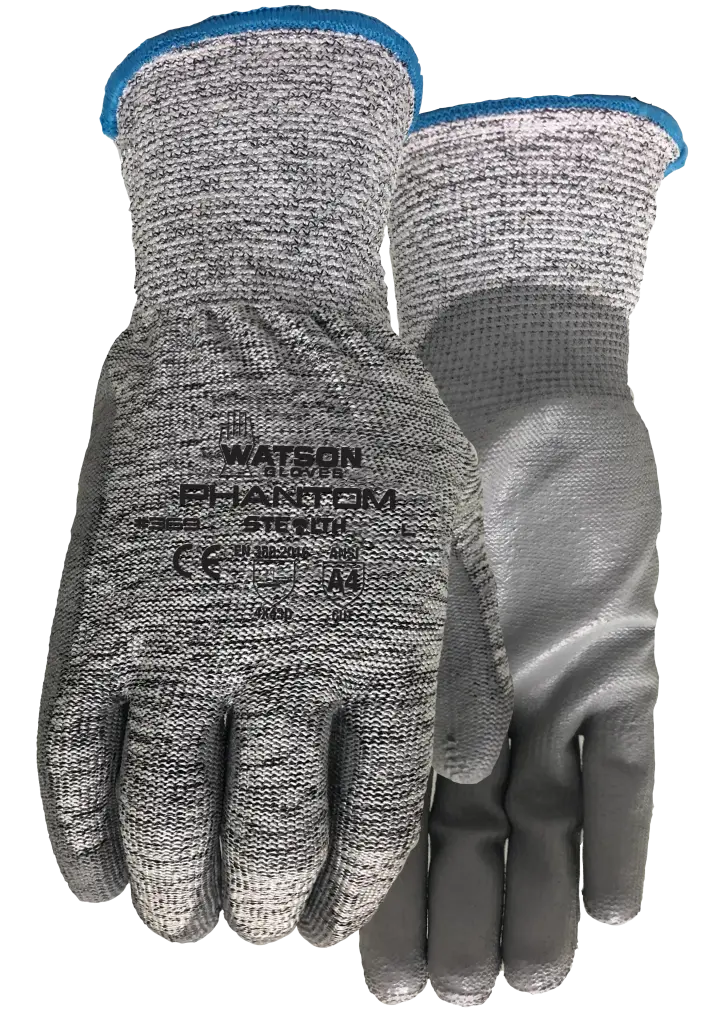 Watson Gloves Stealth Phantom Cut-Resistant Safety Gloves, Model 369