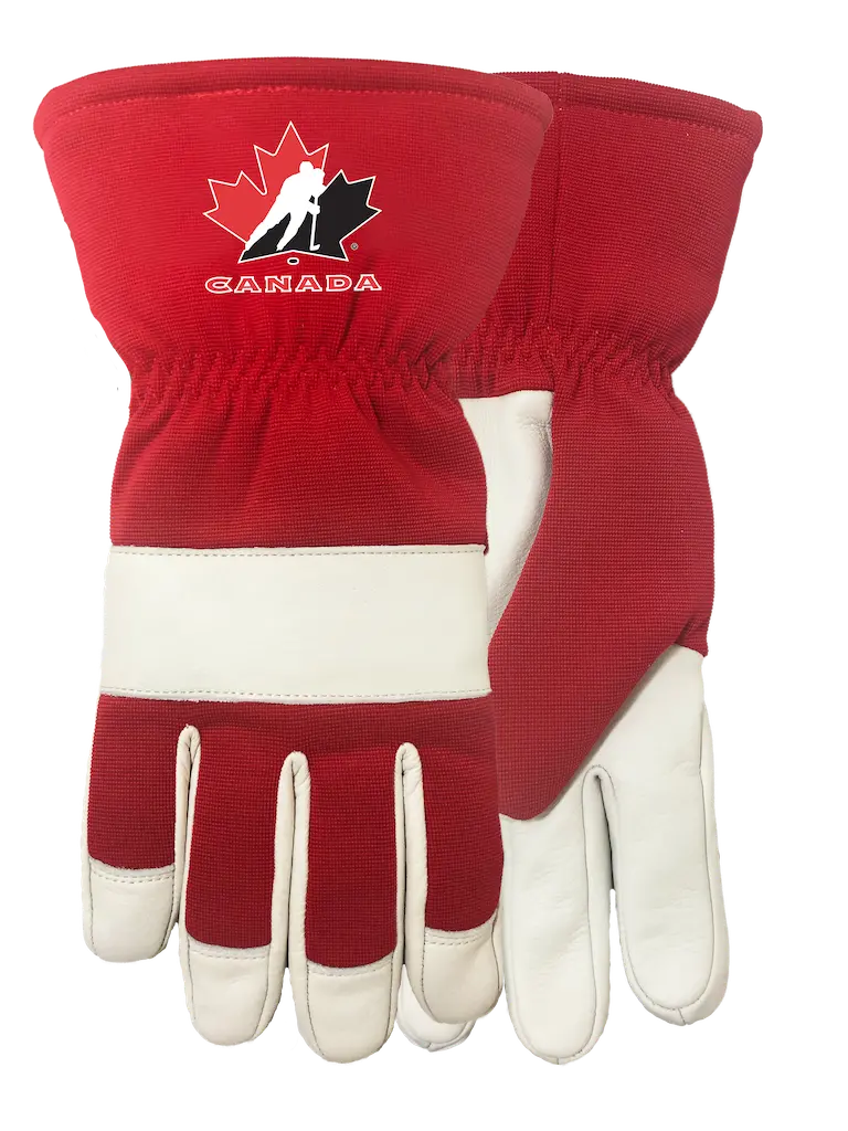 Watson Hockey Canada Red Baron Gauntlet Gloves – Insulated Winter Protection
