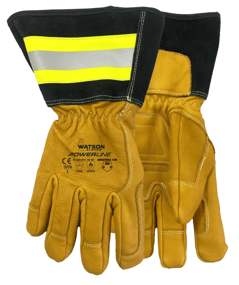 Watson Powerline Cut-Resistant Gloves – Cutshield™ Technology with 3-Inch Cuff, 3774