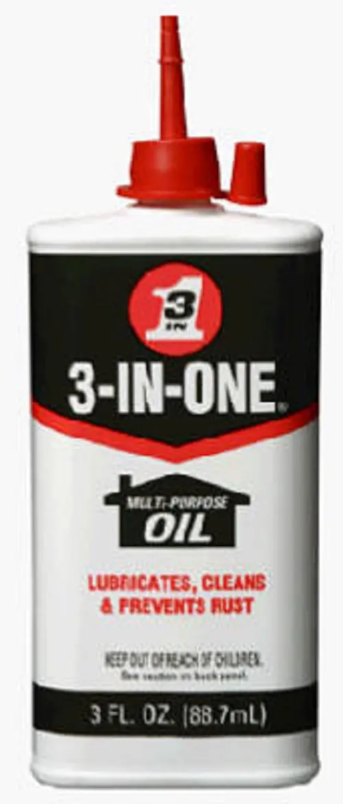 WD-40 3-IN-ONE Multi-Purpose Oil, 8 oz Can (Pack of 12)