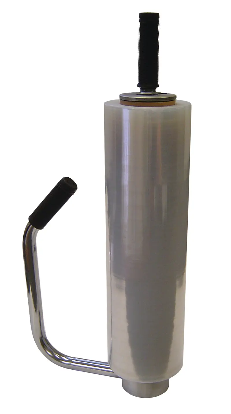 Western Plastics Heavy-Duty Hand Wrap Dispenser – Wall-Mount or Countertop Use (Model DP201)
