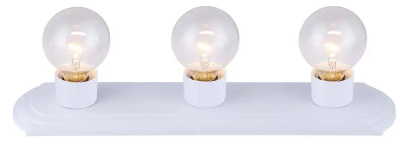 White 3-Light Bathroom Vanity Bar – Canarm IVLBS1311, Bright & Minimalist Strip Light