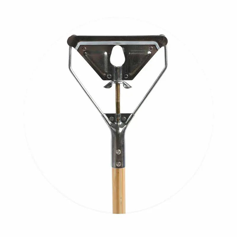Wingnut-Style Metal Mop Handle – Rigid 54″ or 60″ Stick with Secure Head Attachment (3139 / 3140)