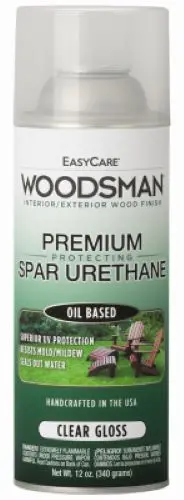 Woodsman Oil-Based Gloss Spar Urethane in Aerosol Can – Pack of 4