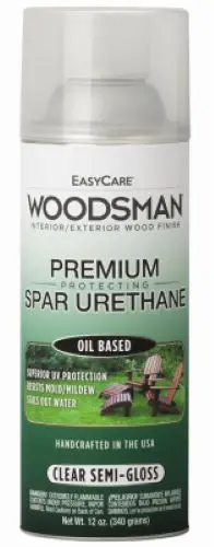 Woodsman Oil-Based Semi-Gloss Spar Urethane Spray (12 oz) – Pack of 5