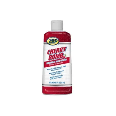 ZEP Cherry Bomb Heavy-Duty Hand Cleaner – 8 oz Bottle (Pack of 6)