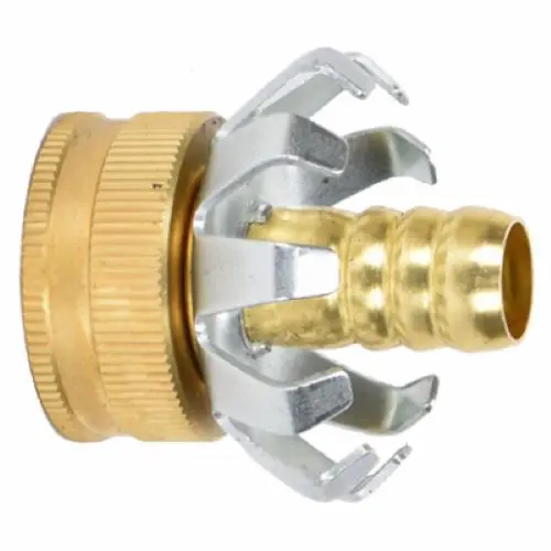 Zhejiang 30068 Brass 1/2″ Female Clincher Hose Repair Coupling – Pack of 20