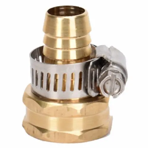 Zhejiang 50034 Brass Barbed Hose Mender (5/8″) – Pack of 30