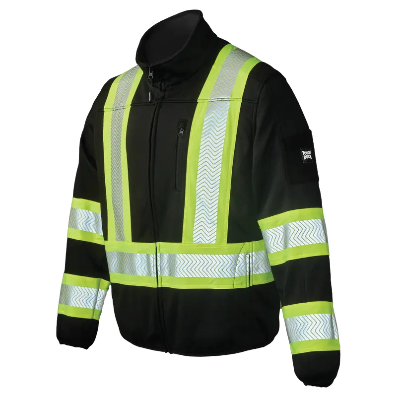 Zip-Front Fleece Safety Jacket – Tough Duck SJ49