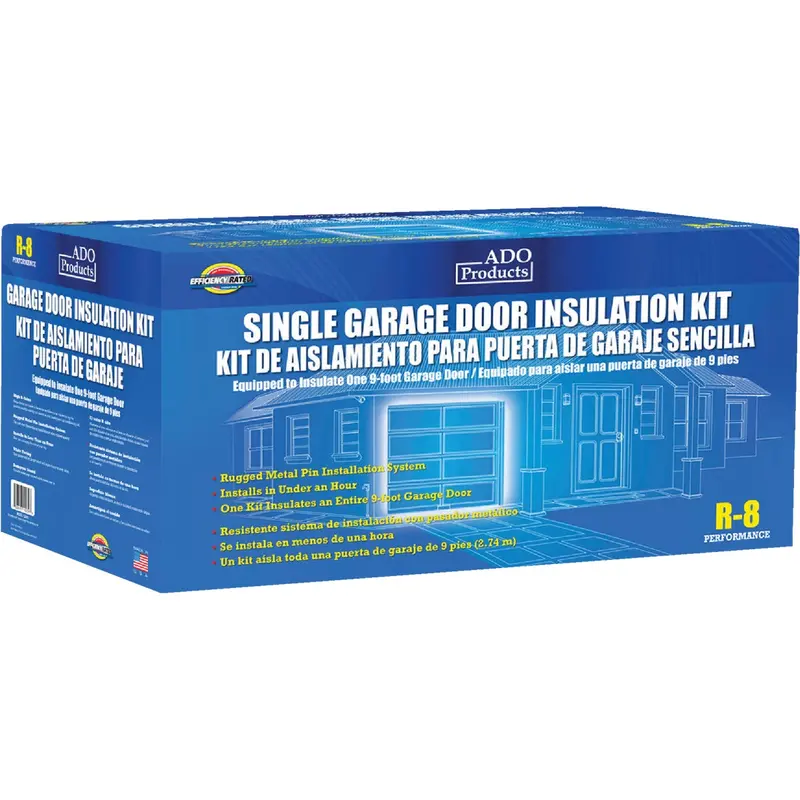Ado Garage Door Insulation Kit – Fits 7 Ft Or 8 Ft Doors 1