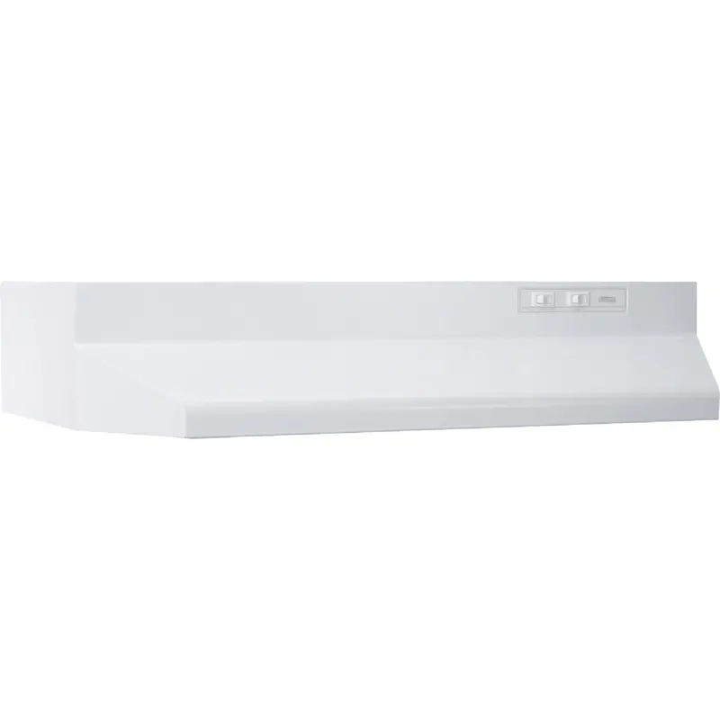 Broan-Nutone 30 In. Ducted Range Hood – White, 40000 Series 1