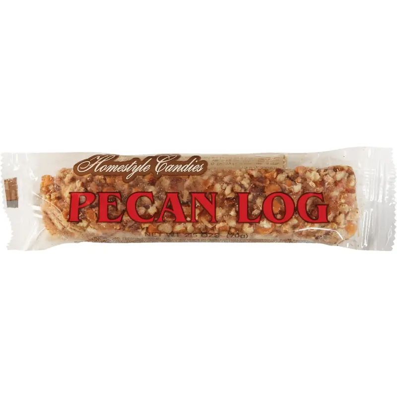 Crown Pecan & Caramel Log – 2.5 Oz Gourmet Treat 1