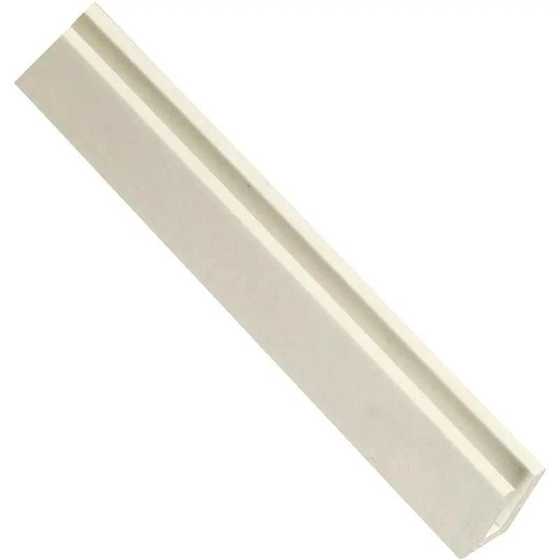 Dimensions Almond Vinyl Lattice U-Cap – 1-3/16 In W X 95-1/2 In L X 3/4 In D 1