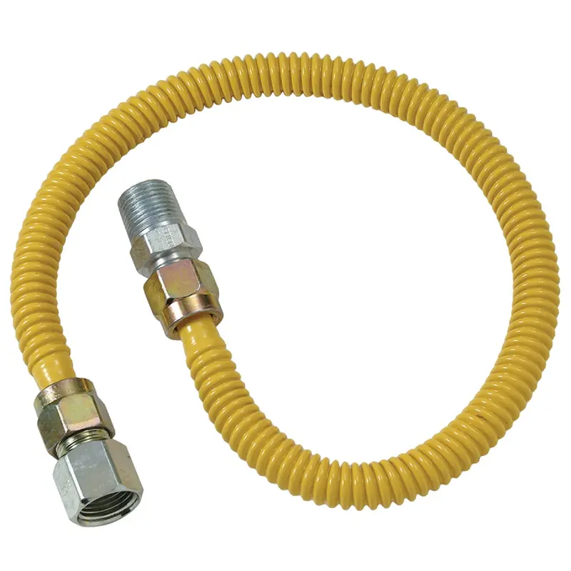 Dormont 60-Inch Coated Stainless Steel Gas Connector With 1/2-Inch Fip/Mip Ends 1