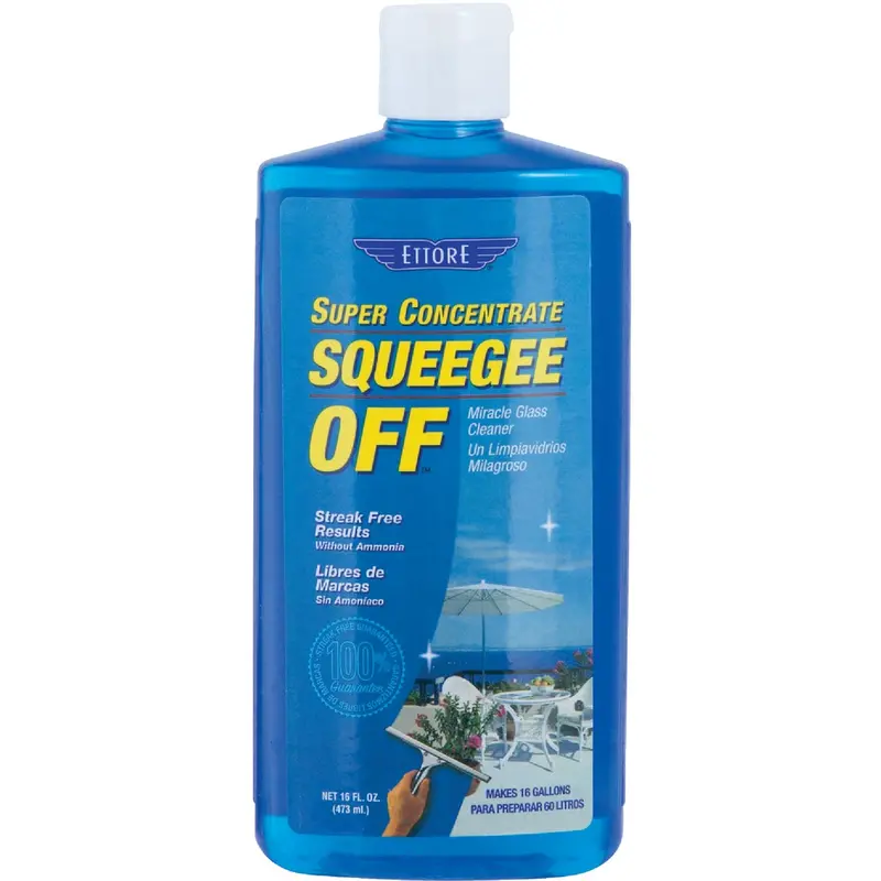 Ettore Squeegee Off Super-Concentrated Glass Cleaner – 16-Ounce Bottle 1