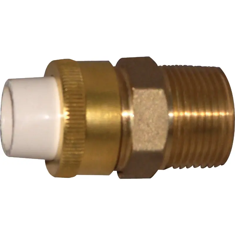Genova Low-Lead Cpvc Transition Union – 1/2-Inch × 3/4-Inch Mip Fitting 1