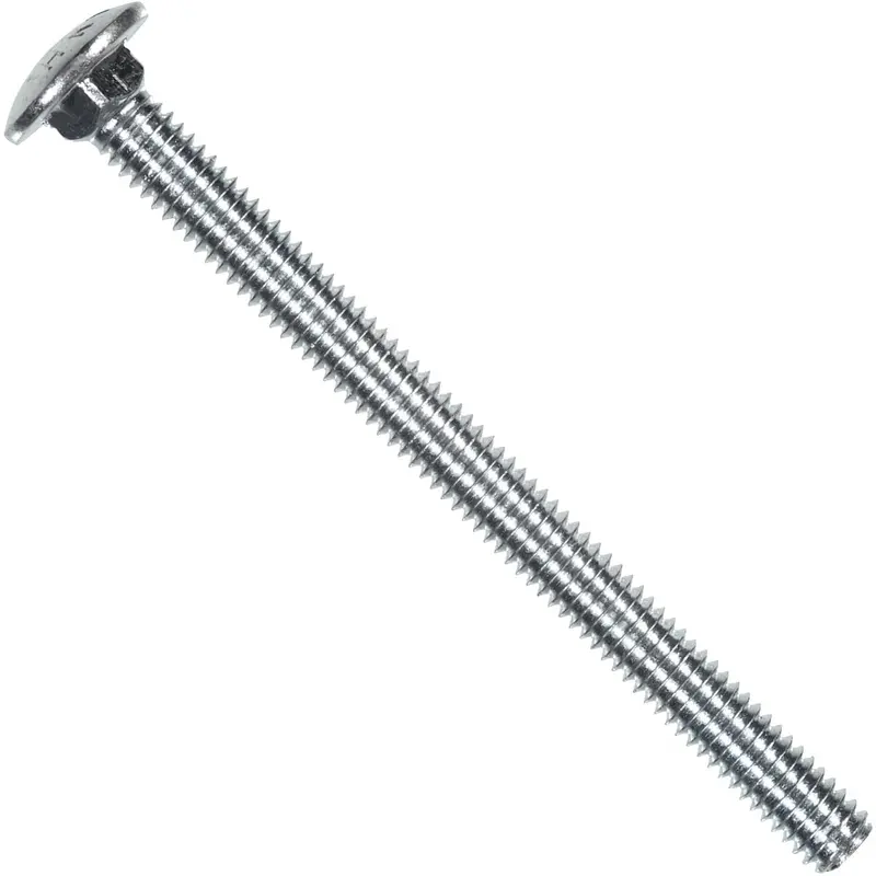 Hillman Grade 2 Zinc-Plated Carriage Bolt – 1/2 In X 4 In, 25-Pack 1