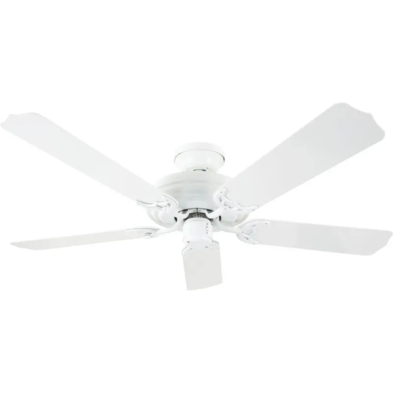 Hunter Sea Air Wet-Rated Ceiling Fan – 52 In, White Outdoor Model 1