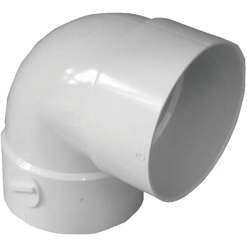 Ipex Canplas Pvc Drain Elbow – 3 In., Sdr 35, 90° Short Turn (¼ Bend) 1