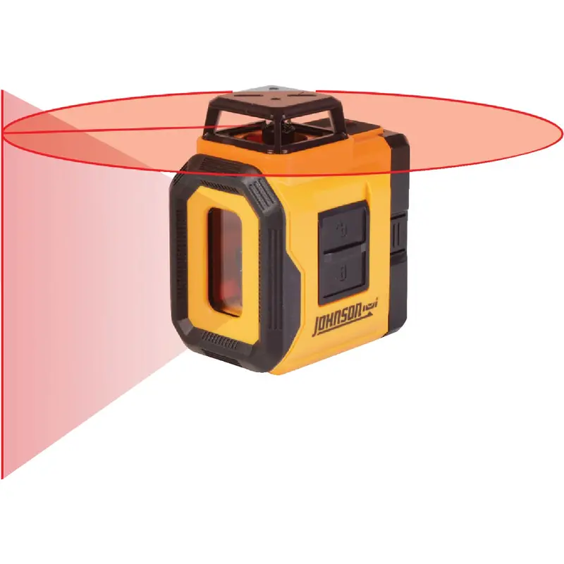 Johnson Level Self-Leveling Laser – 35-Foot Range, 360° Horizontal & Vertical Lines 1