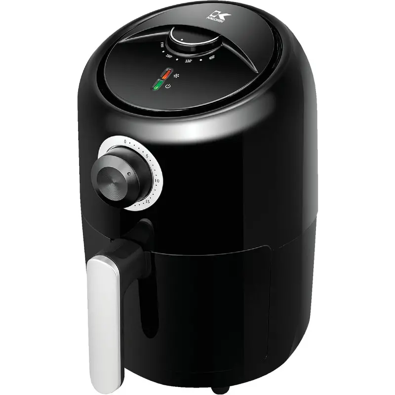 Kalorik 1.75-Quart Personal Air Fryer – Compact Black Countertop Appliance 1