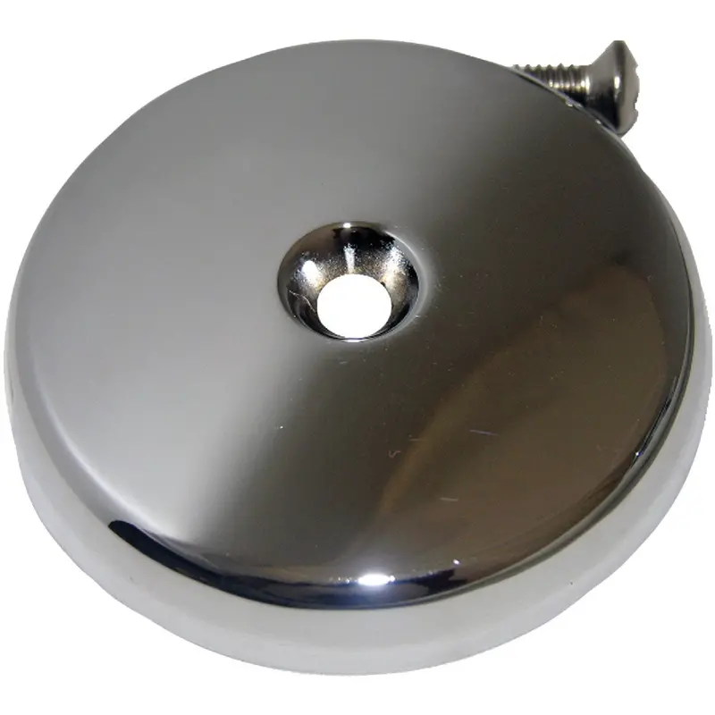 Lasco Chrome Single-Hole Bath Drain Face Plate 1