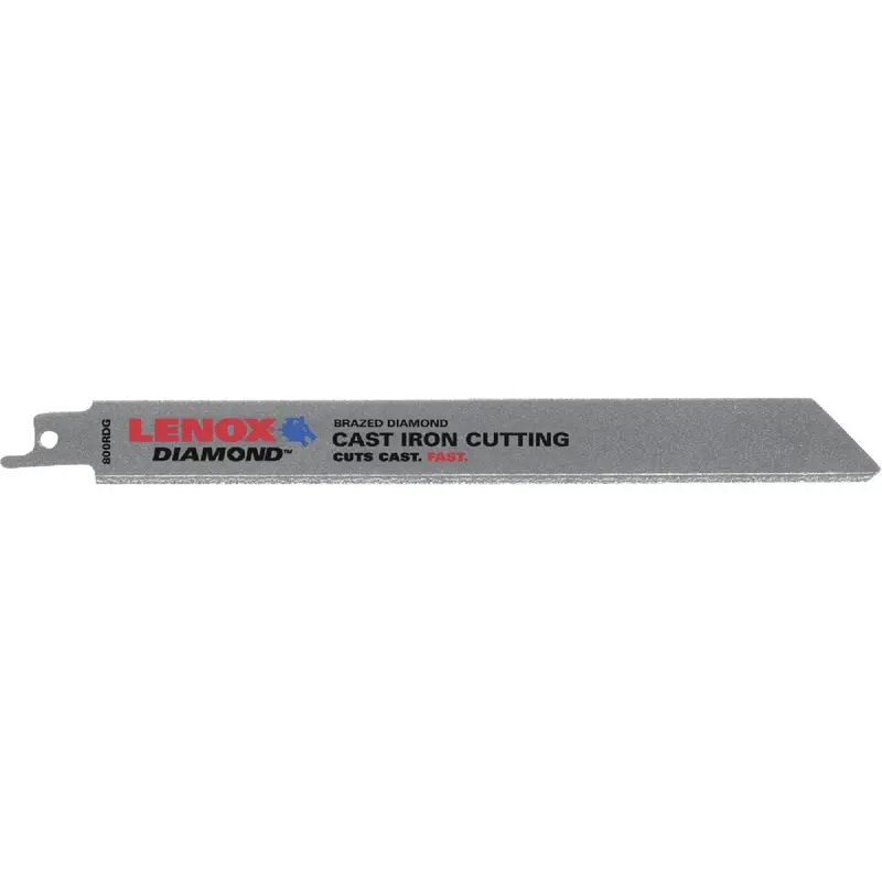 Lenox Diamond-Grit Reciprocating Saw Blade – 8-Inch Length For Hard Materials 1