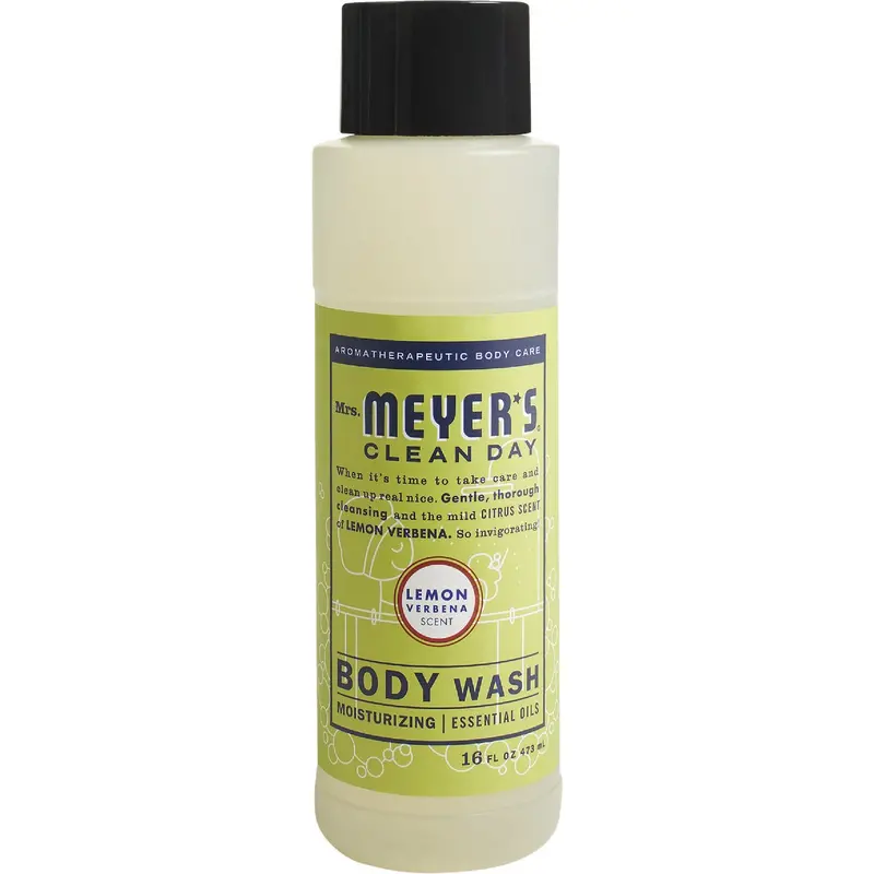 Mrs. Meyer’S Lemon Verbena Body Wash – 16 Oz. Botanical Cleansing Formula 1