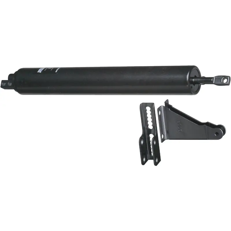 National Black Medium-Duty Pneumatic Screen Door Closer – Adjustable Closing Speed 1