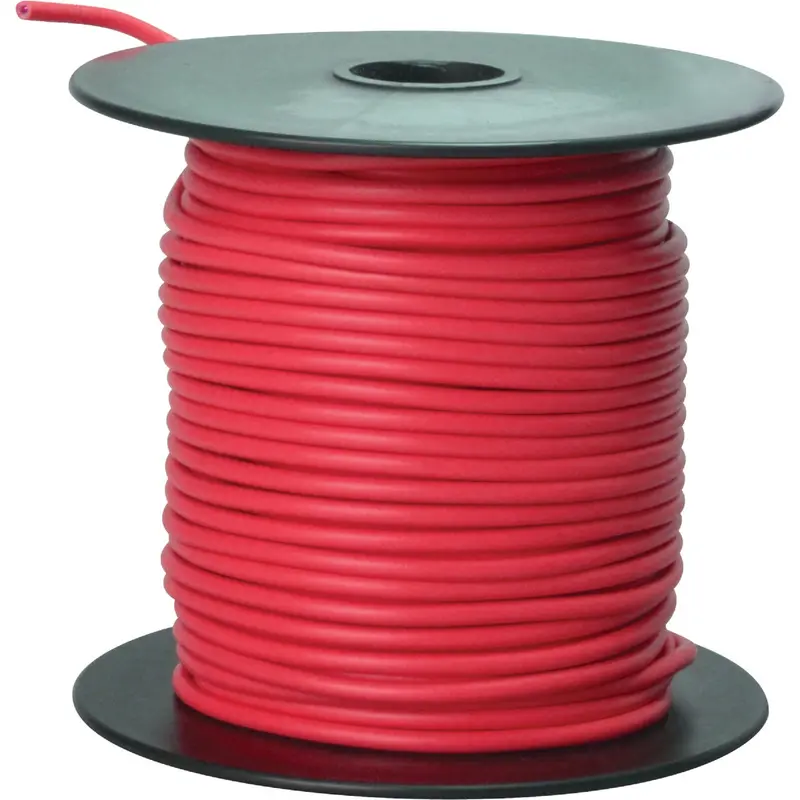 Road Power 100-Foot Red 16-Gauge Pvc-Coated Primary Wire – Automotive & Marine Use 1