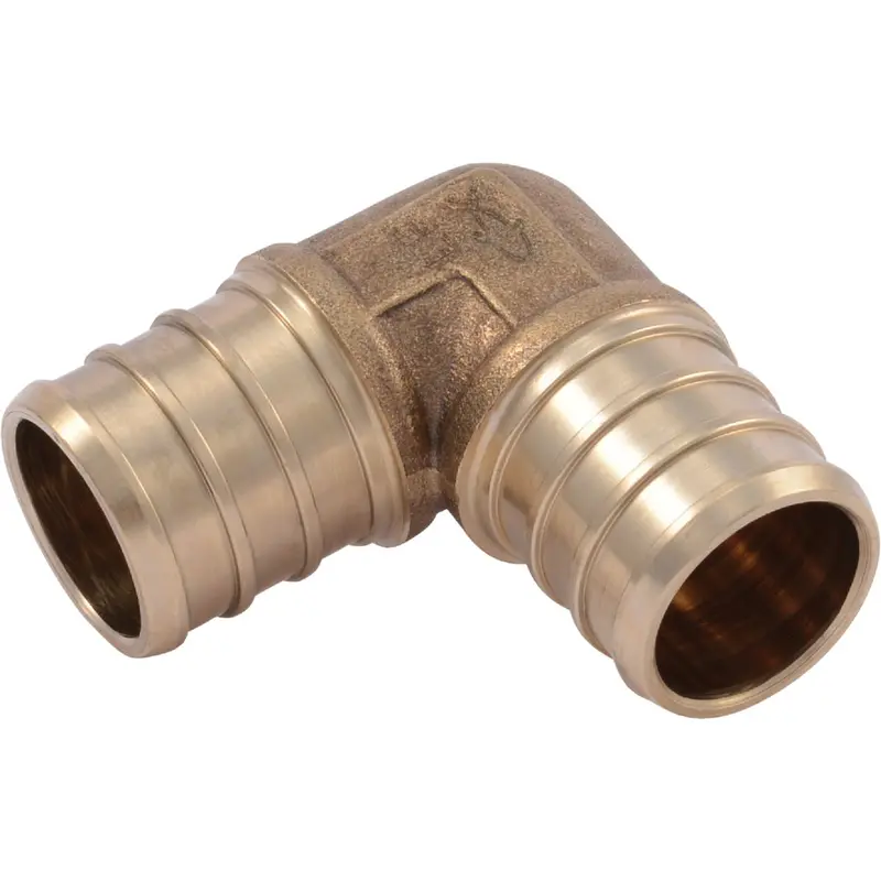 Sharkbite 3/4-Inch Brass Pex Elbow Fitting – 90-Degree Barb Connection, 10-Pack 1