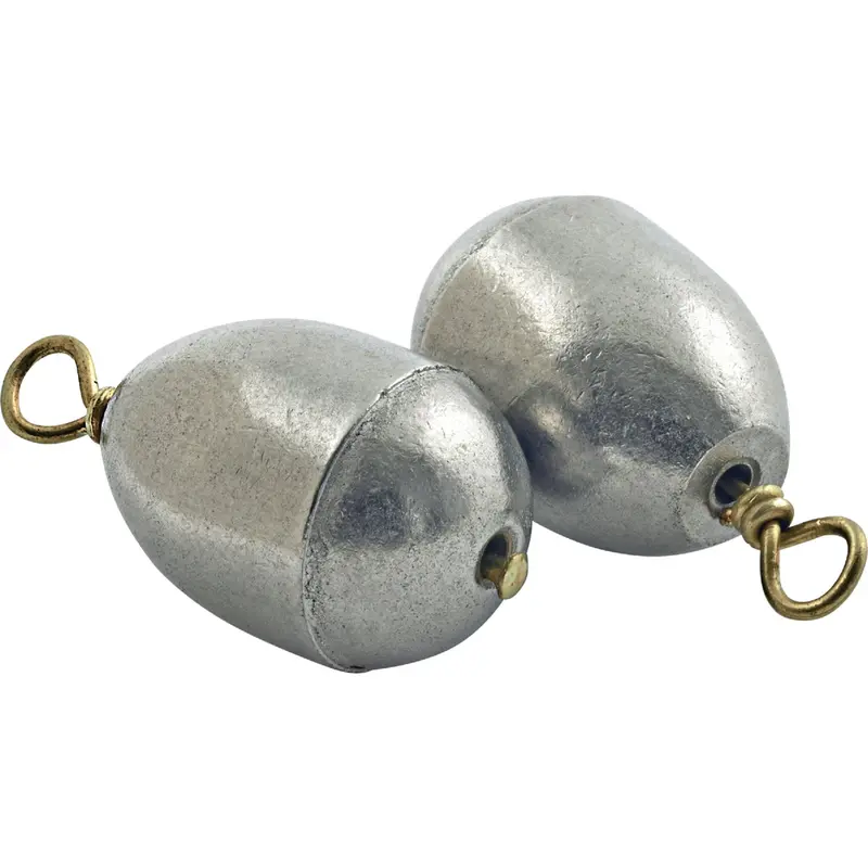 Southbend Lead-Free Dipsey Sinkers – Size 5, 3/4-Ounce Weight, 2-Pack 1