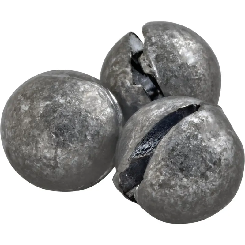 Southbend Size 3 Removable Split-Shot Fishing Sinkers – 12-Pack 1