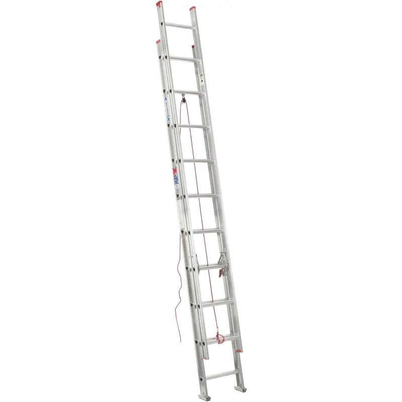 Werner Aluminum Extension Ladder – 20-Foot, Type Iii Duty Rated (200 Lb Capacity) 1